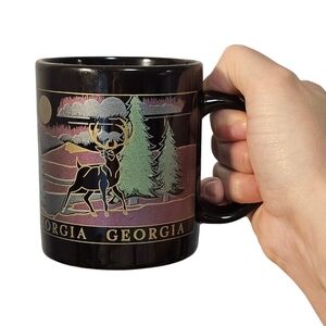 Vintage MC Art Co Georgia Souvenir 12oz Coffee Mug